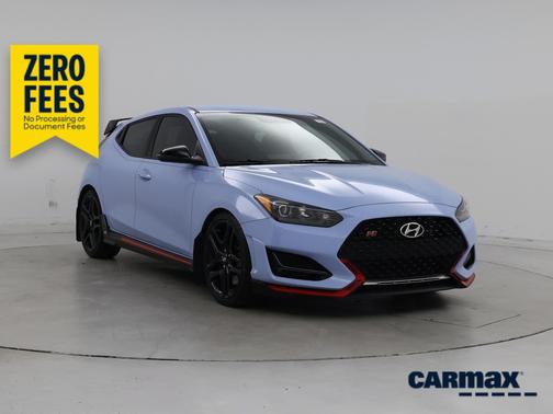 Blue 2020 Hyundai Veloster N