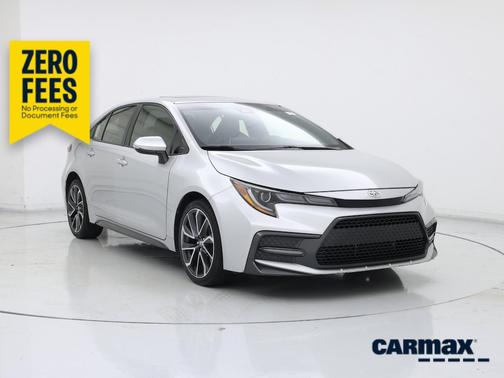 Silver 2021 Toyota Corolla XSE