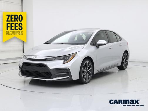 Silver 2021 Toyota Corolla XSE