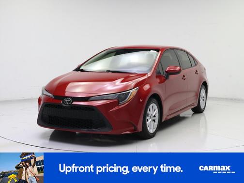 Red 2021 Toyota Corolla LE