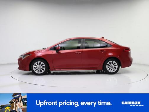 Red 2021 Toyota Corolla LE