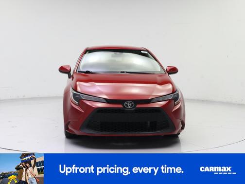 Red 2021 Toyota Corolla LE