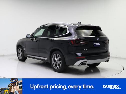 Black 2023 BMW X3 XDrive30i