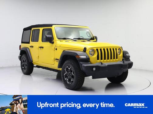 Yellow 2021 Jeep Wrangler Unlimited Sport S