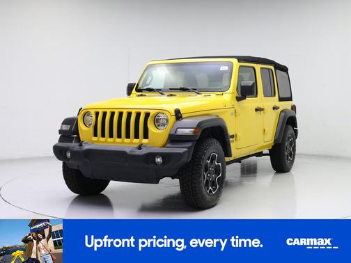 Yellow 2021 Jeep Wrangler Unlimited Sport S
