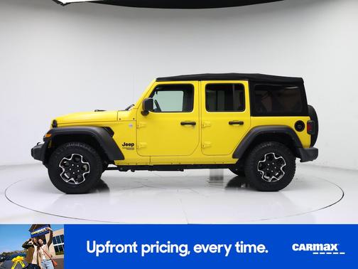 Yellow 2021 Jeep Wrangler Unlimited Sport S