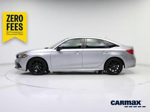Silver 2023 Honda Civic Sport
