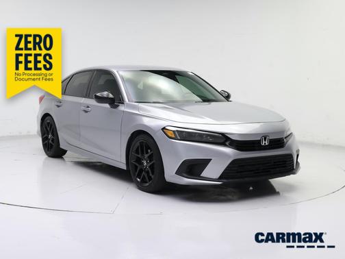 Silver 2023 Honda Civic Sport
