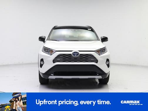 White 2021 Toyota RAV4 Hybrid XSE