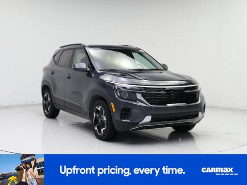 Gray 2025 Kia Seltos S