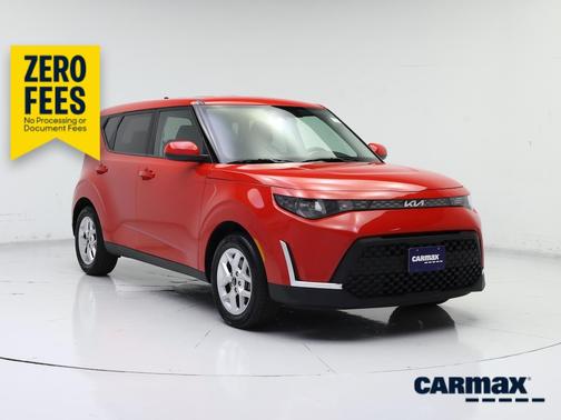Red 2025 Kia Soul EX