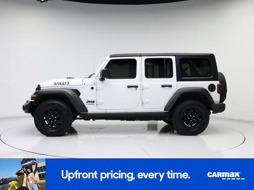 White 2021 Jeep Wrangler Unlimited Willys
