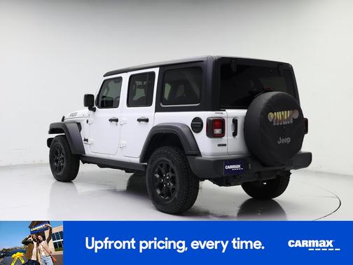 White 2021 Jeep Wrangler Unlimited Willys