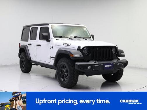 White 2021 Jeep Wrangler Unlimited Willys