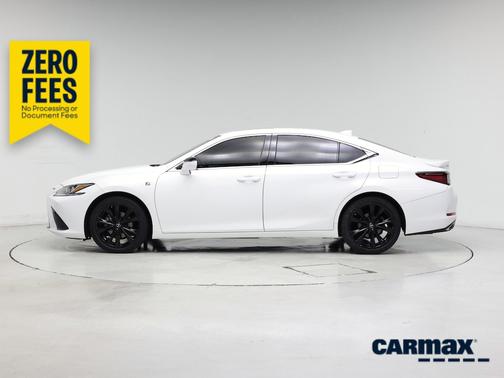 White 2023 Lexus ES 350 F-SPORT Handling