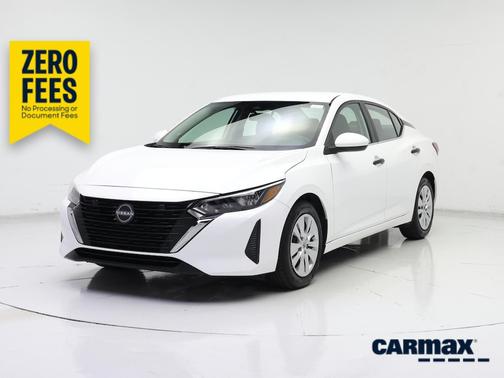 White 2025 Nissan Sentra S