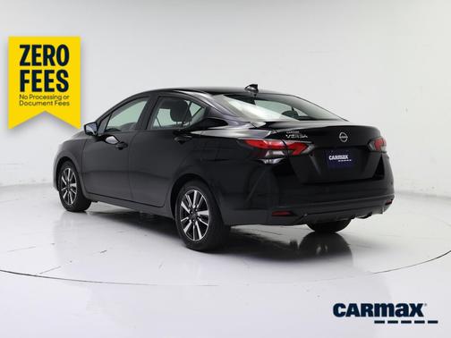 Black 2025 Nissan Versa SV