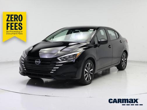 Black 2025 Nissan Versa SV