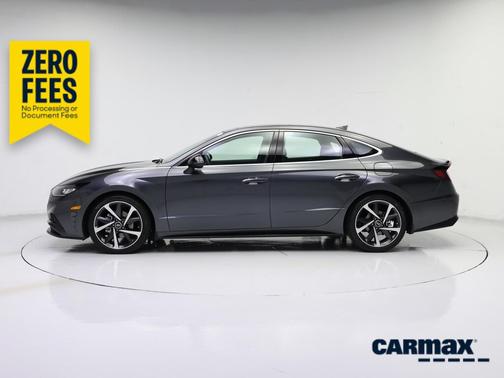 Gray 2022 Hyundai SONATA SEL