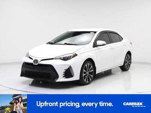 White 2019 Toyota Corolla SE