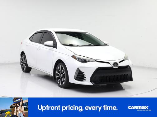 White 2019 Toyota Corolla SE