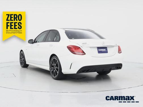 White 2018 Mercedes-Benz AMG C 43