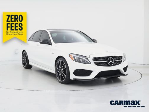 White 2018 Mercedes-Benz AMG C 43