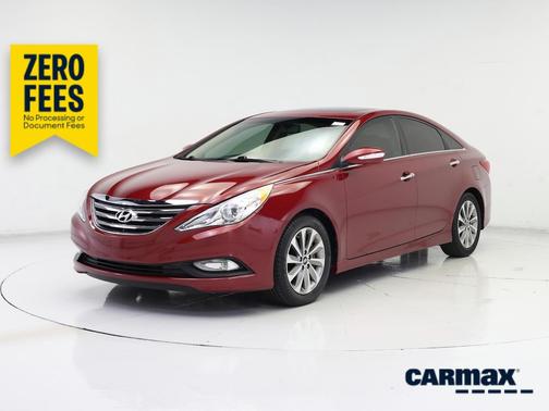 Red 2014 Hyundai SONATA Limited