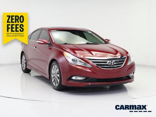 Red 2014 Hyundai SONATA Limited
