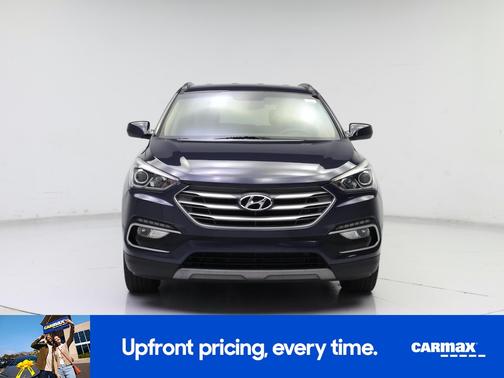 Blue 2017 Hyundai Santa Fe Sport