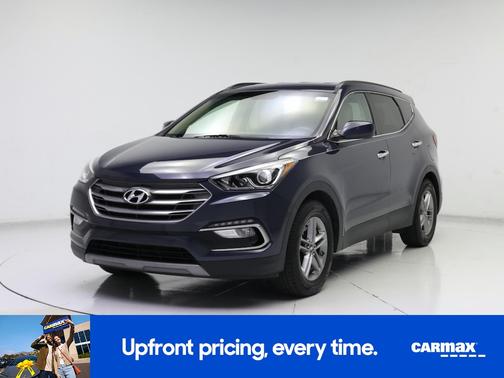 Blue 2017 Hyundai Santa Fe Sport