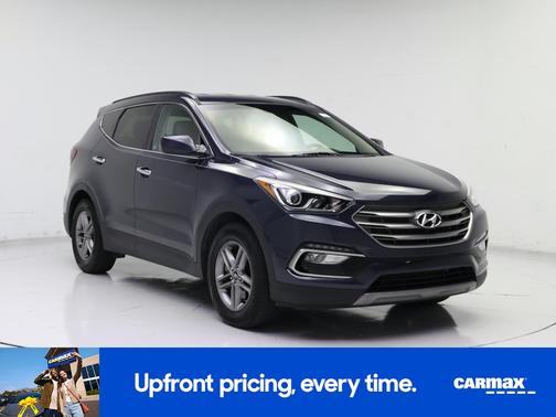 Blue 2017 Hyundai Santa Fe Sport