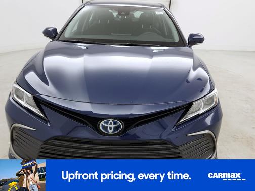 Blue 2023 Toyota Camry Hybrid LE