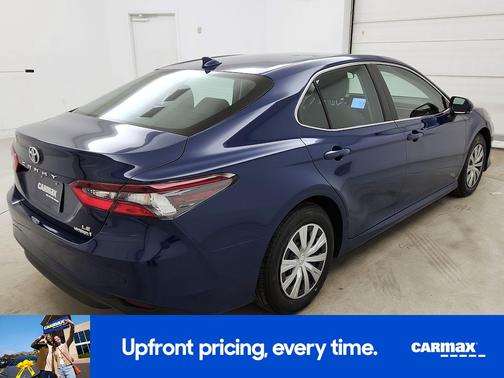 Blue 2023 Toyota Camry Hybrid LE