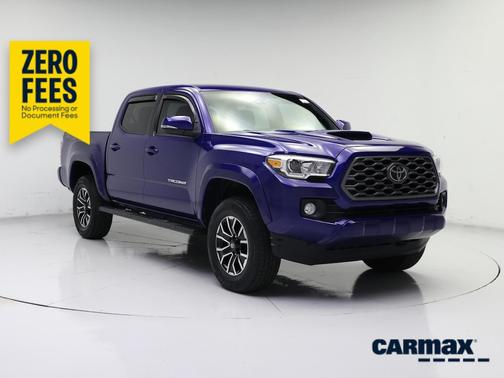 Blue 2022 Toyota Tacoma TRD Sport