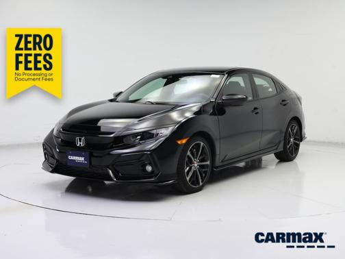 Black 2020 Honda Civic Sport
