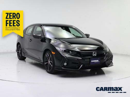 Black 2020 Honda Civic Sport