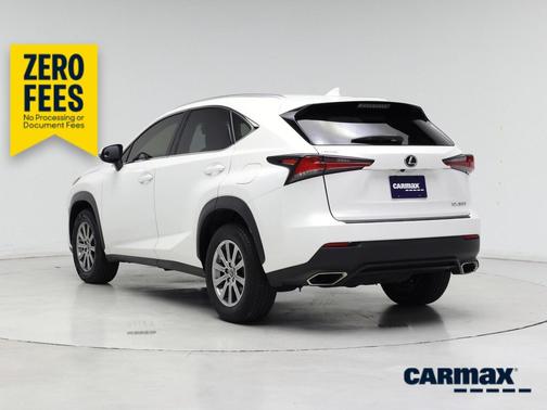 White 2020 Lexus NX 300