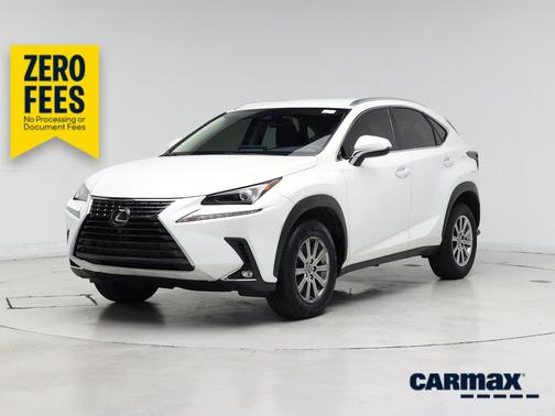 White 2020 Lexus NX 300