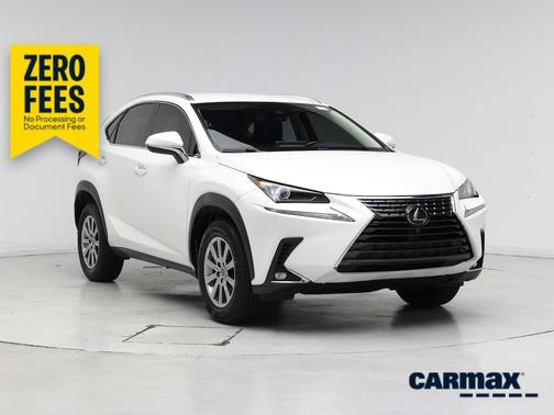 White 2020 Lexus NX 300