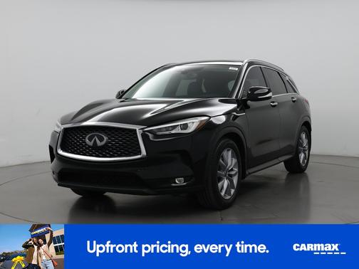 Black 2020 INFINITI QX50 Luxe