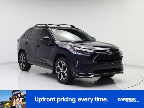 Blue 2022 Toyota RAV4 Prime XSE