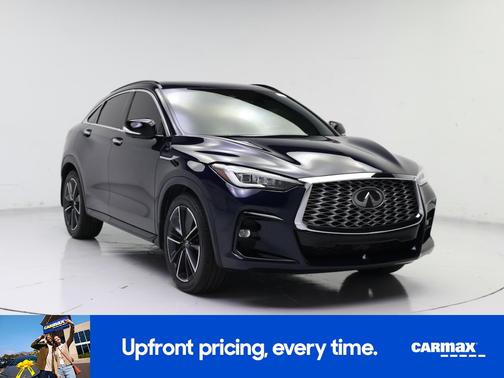 Blue 2023 INFINITI QX55 Sensory