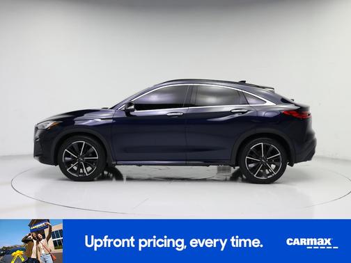 Blue 2023 INFINITI QX55 Sensory