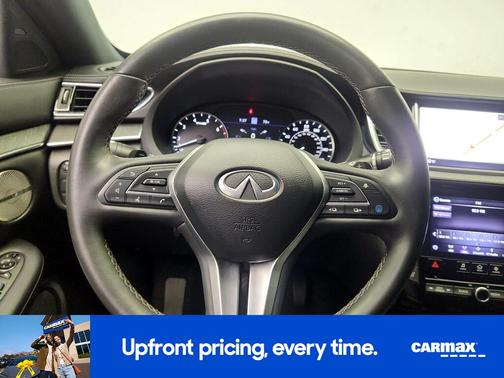 Blue 2023 INFINITI QX55 Sensory