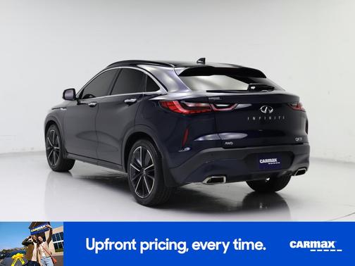 Blue 2023 INFINITI QX55 Sensory