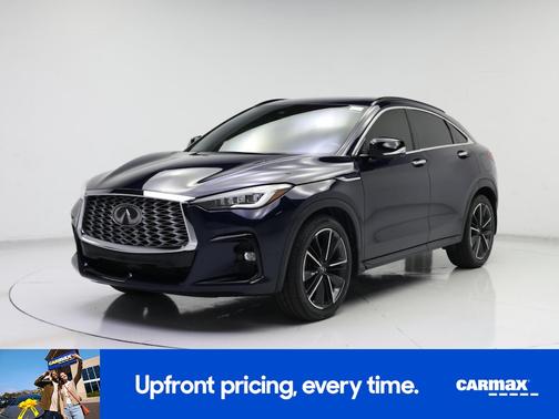 Blue 2023 INFINITI QX55 Sensory