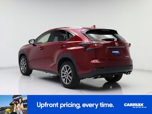 Red 2016 Lexus NX 200t