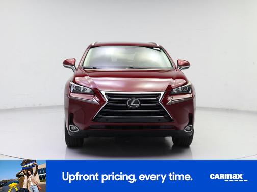 Red 2016 Lexus NX 200t