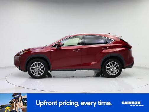 Red 2016 Lexus NX 200t